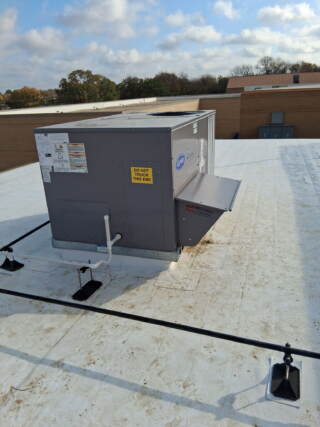New Carrier AC System on Roof