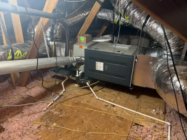 New American Standard furnace, coil, and duct installed by Cool CO