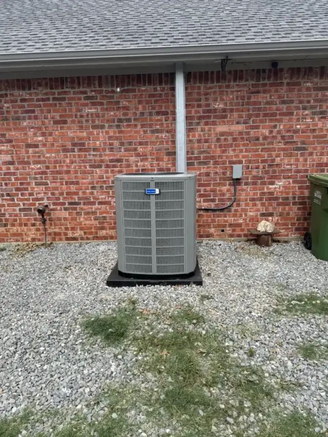 New American Standard condenser installed by Cool Co