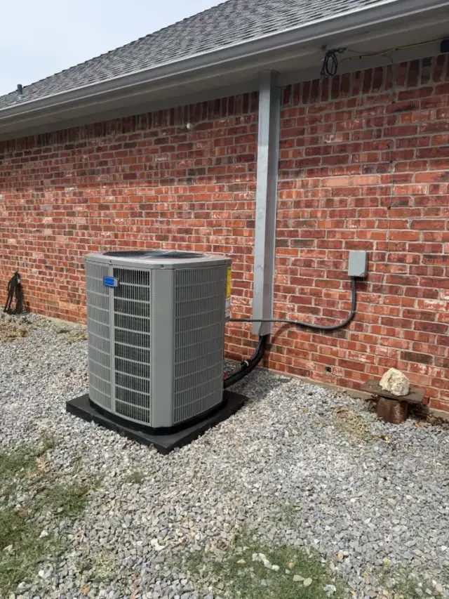 New American Standard condenser installed by Cool Co