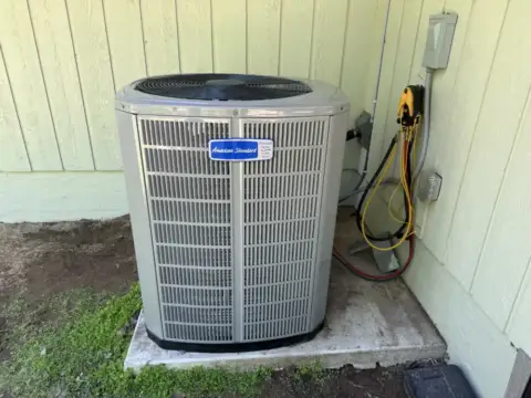 American Standard condenser installed by Cool Co Heating & Air Conditioning
