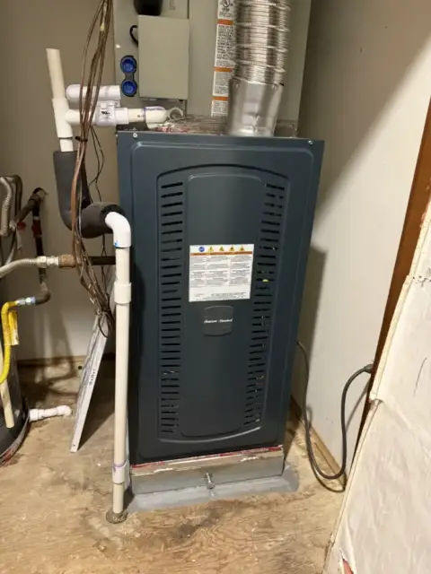 New American Standard furnace installed by Cool Co