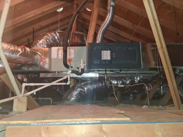New American Standard Air Handler installed by Cool Co